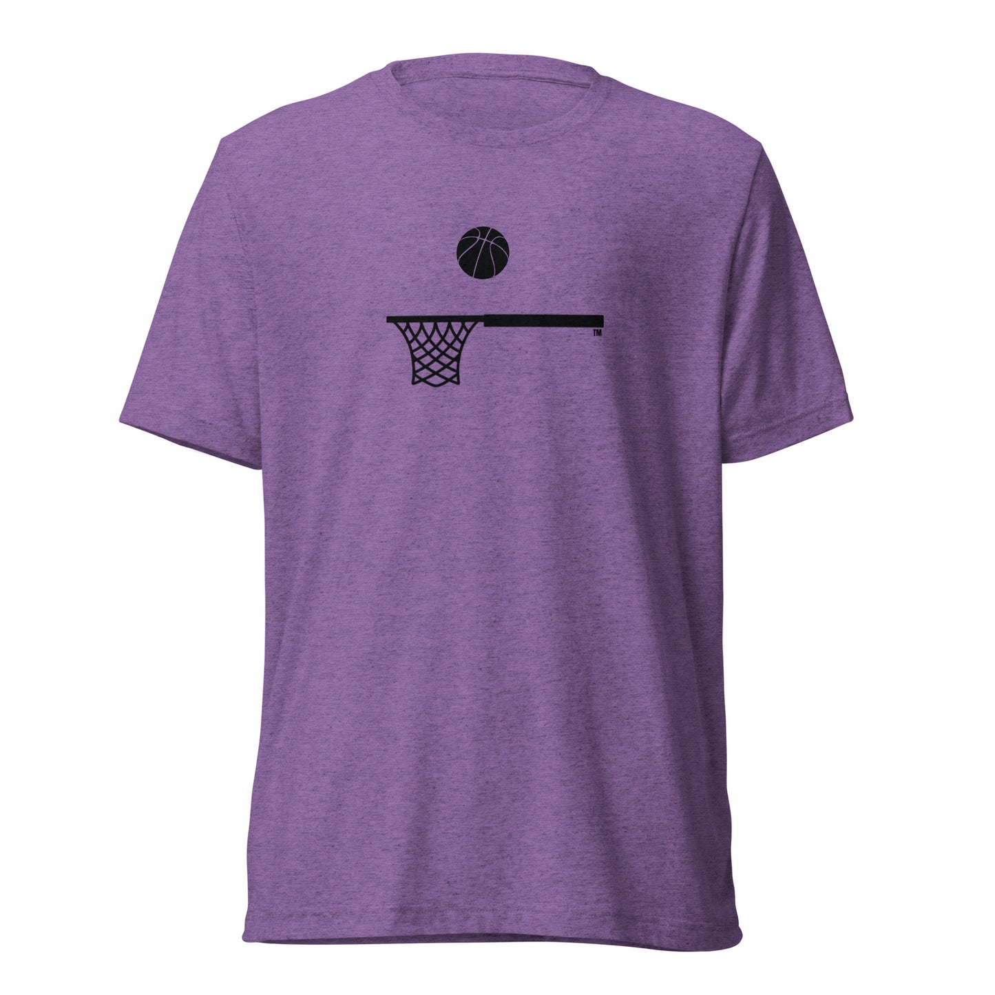 Black Ball and Hoop Lifestyle TriBlend