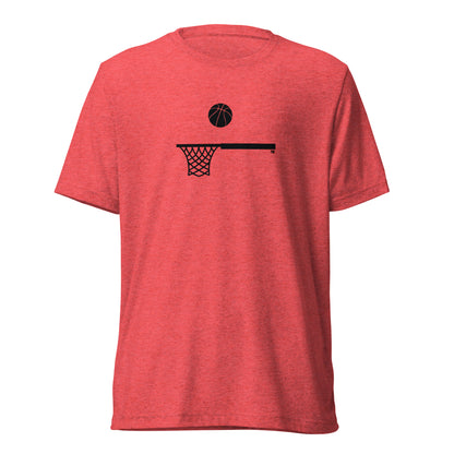 Black Ball and Hoop Lifestyle TriBlend