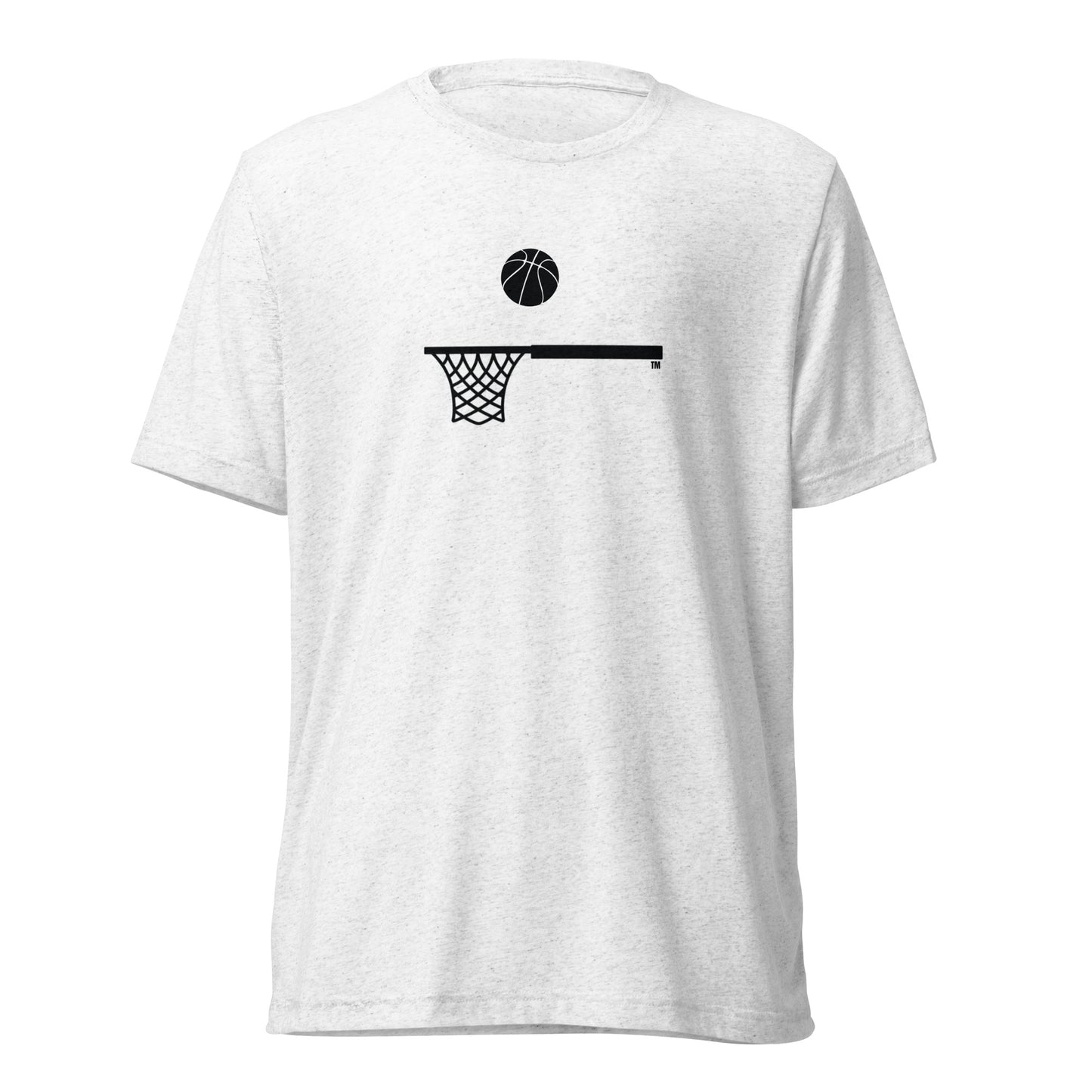 Black Ball and Hoop Lifestyle TriBlend
