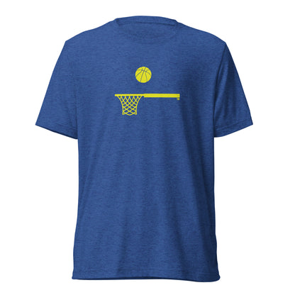 Yellow Ball and Hoop Lifestyle TriBlend