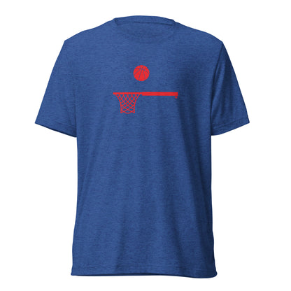 Red Ball and Hoop Lifestyle TriBlend