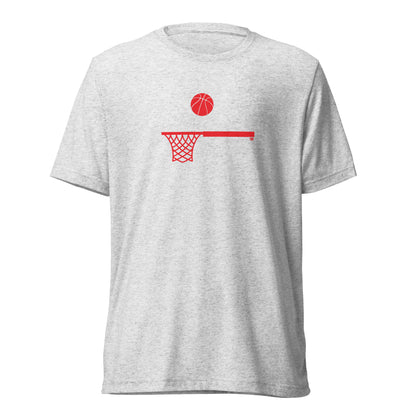 Red Ball and Hoop Lifestyle TriBlend